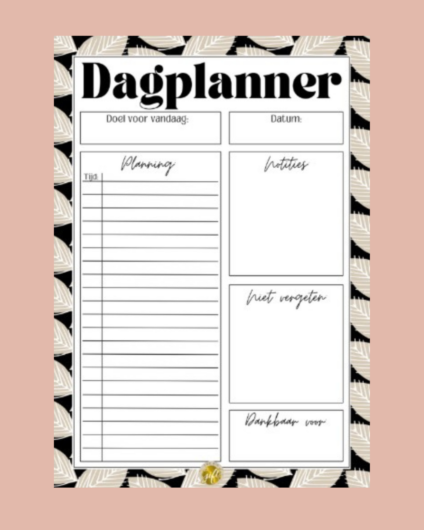 Dagplanner | Notitieblok