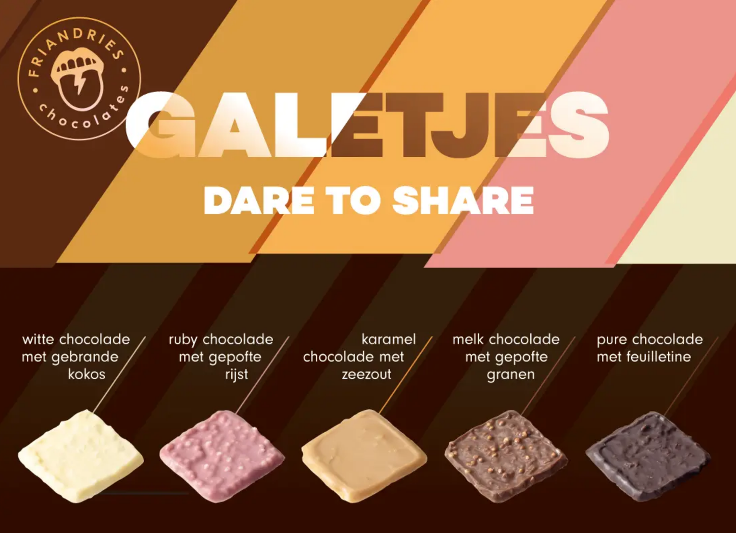 Chocolate Galets | 5 Flavor Assortment