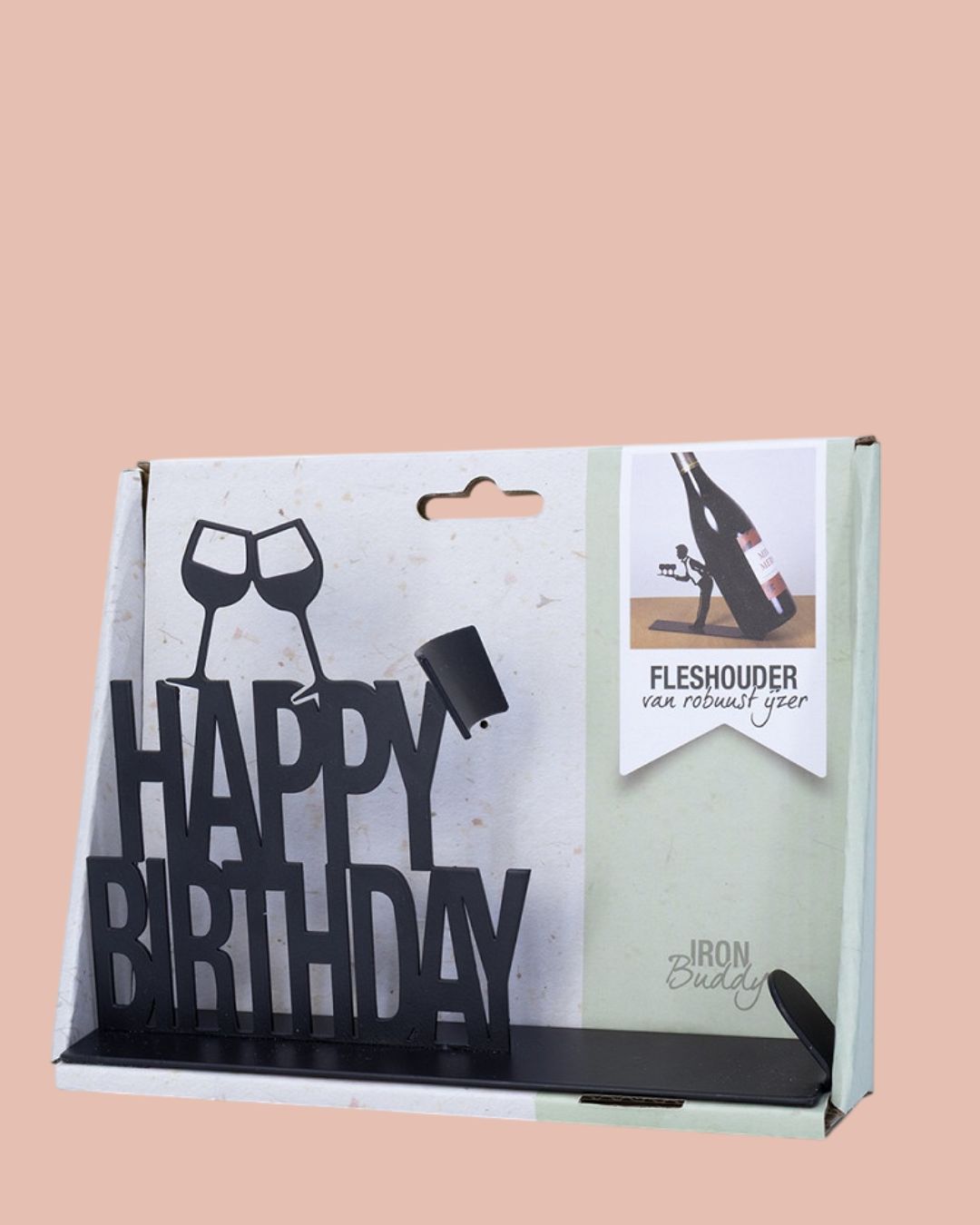 Wijnfleshouder | Happy Birthday