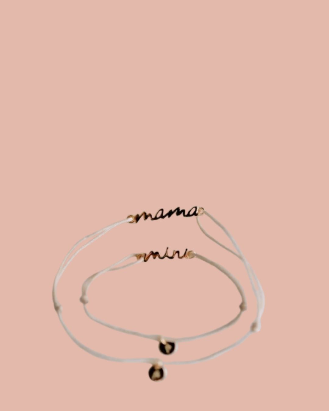 Armbanden Set | Mama & Mini | Beige
