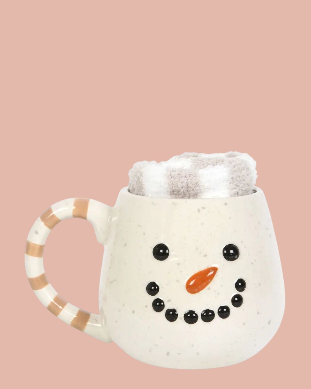 Kerstmok Met Kerstsokken | Sneeuwpop