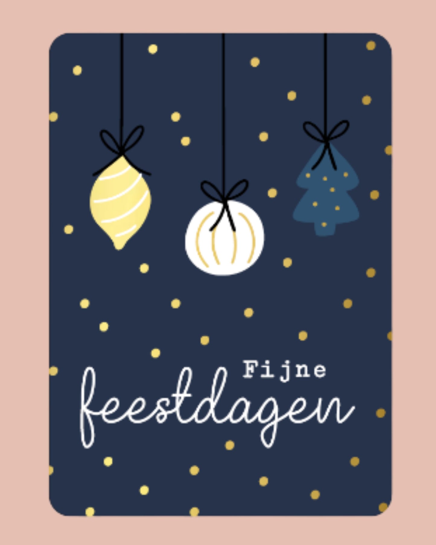 Fijne Feestdagen | A6