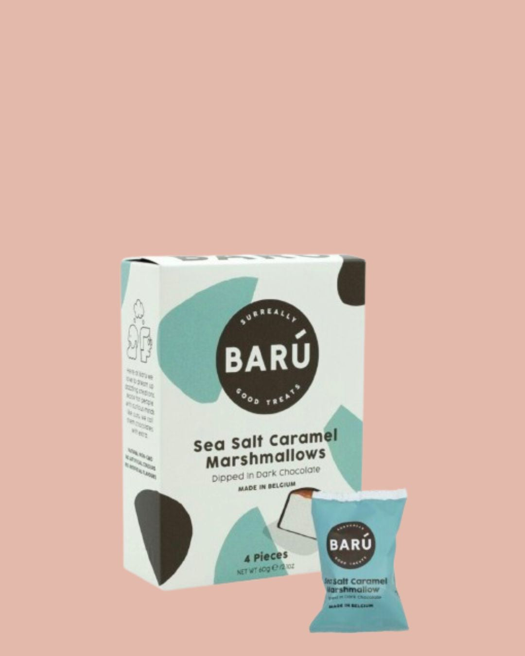 Marsmallows | Sea Salt | 4 stuks