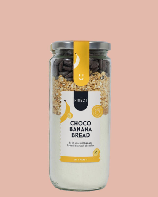 Choco Banana Bread | DIY-Cakemix | Met Stukjes Chocolade