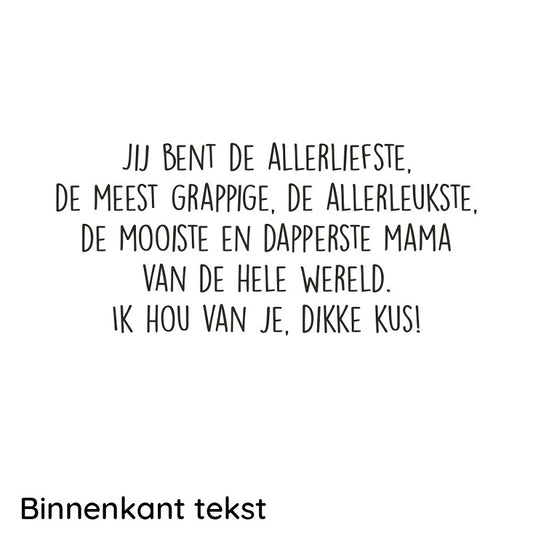 Mok | Superblij Met Een Lieve Mama Zoals Jij!