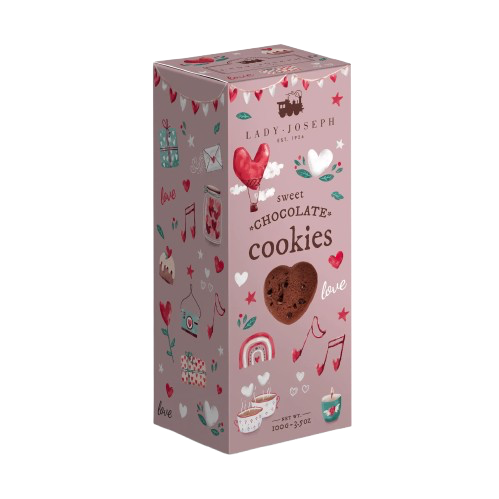 Hartvormige chocoladekoekjes