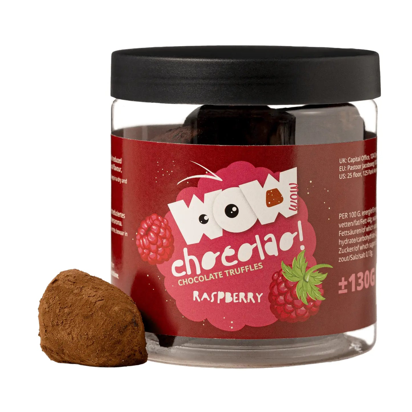 Chocoladetruffels | Framboos | 130g
