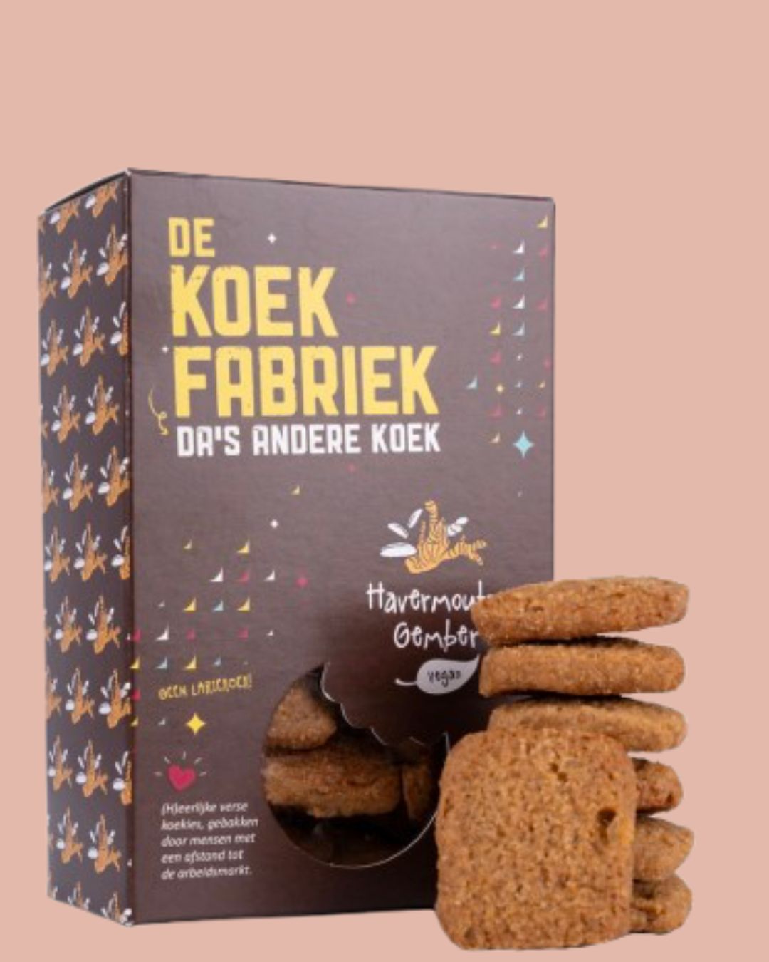 Koekjes | Spelt Havermout Gember