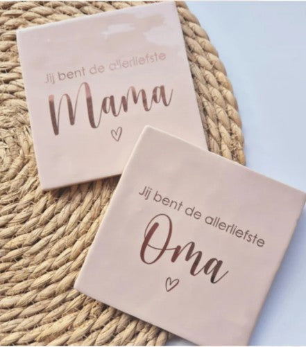 Tegeltje | Jij Bent De Allerliefste Mama