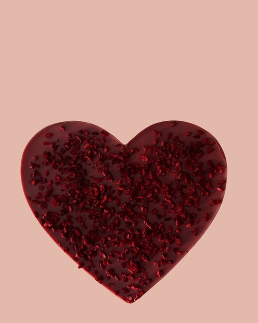 Chocolade Hart | Gedroogde Frambozen