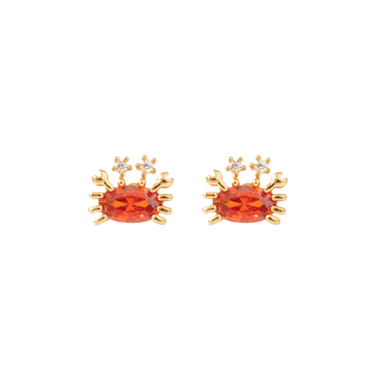 Studs | Rosies | Krab | Rood / Goud