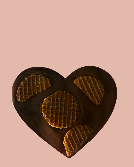 Chocolade Hart | Stroopwafel