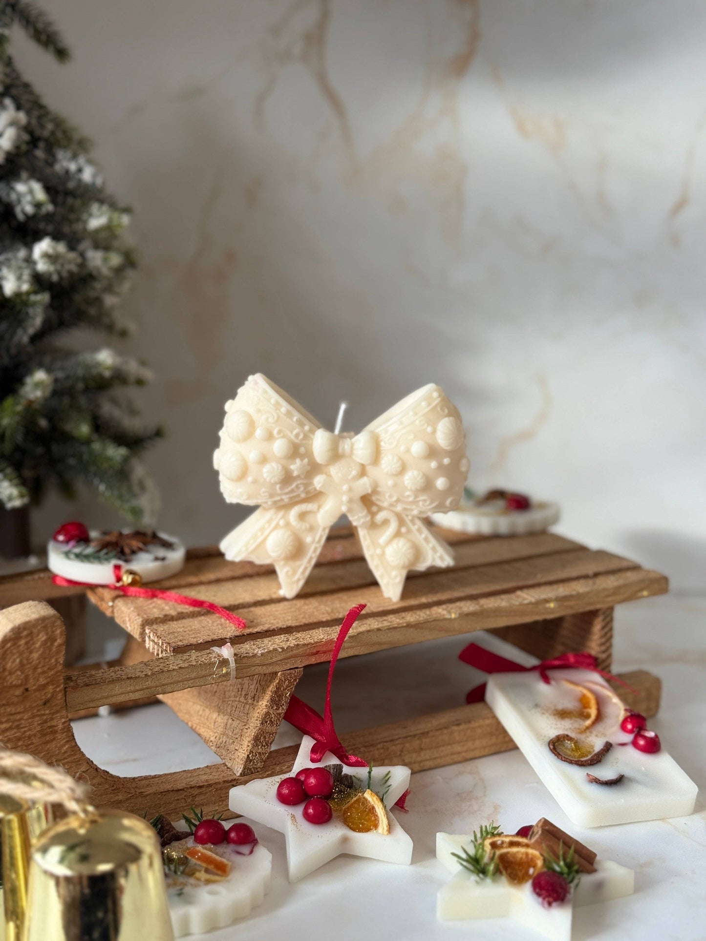 Kaars | Kerststrik