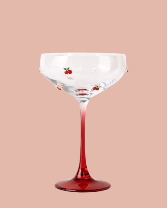 Champagneglas | Kersen