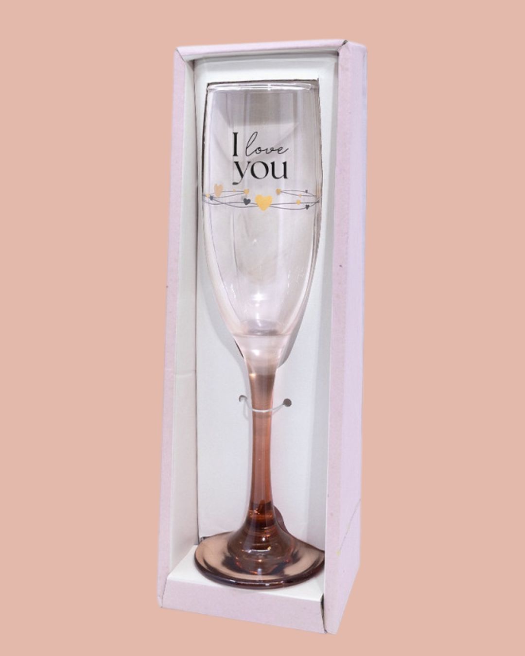 Champagneglas | I Love You