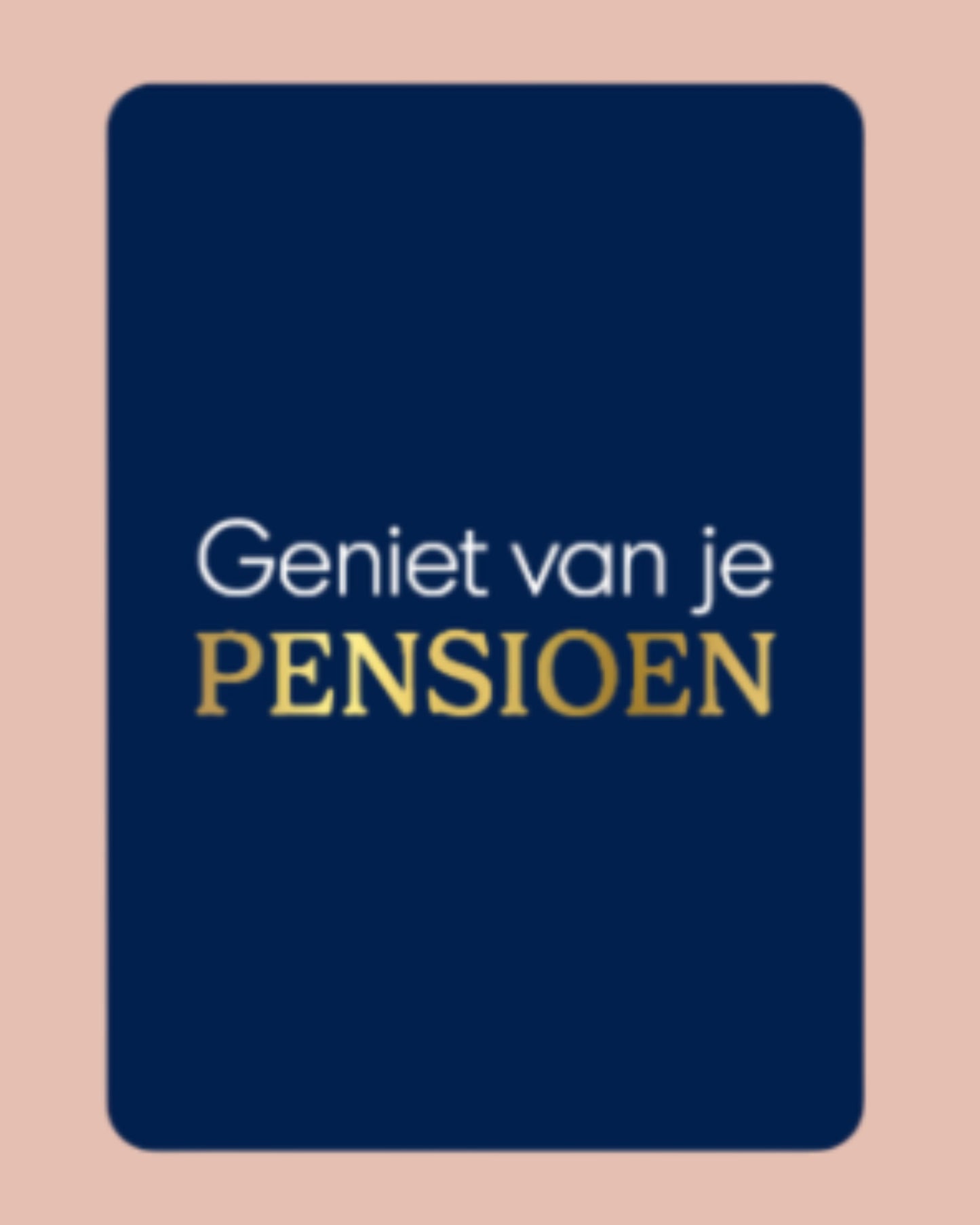 Geniet van je pensioen | A6