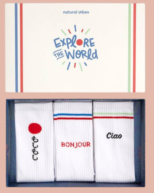 Set Paspoort Sokken | Diverse Maten