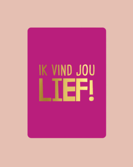 Ik vind jou lief! | A7