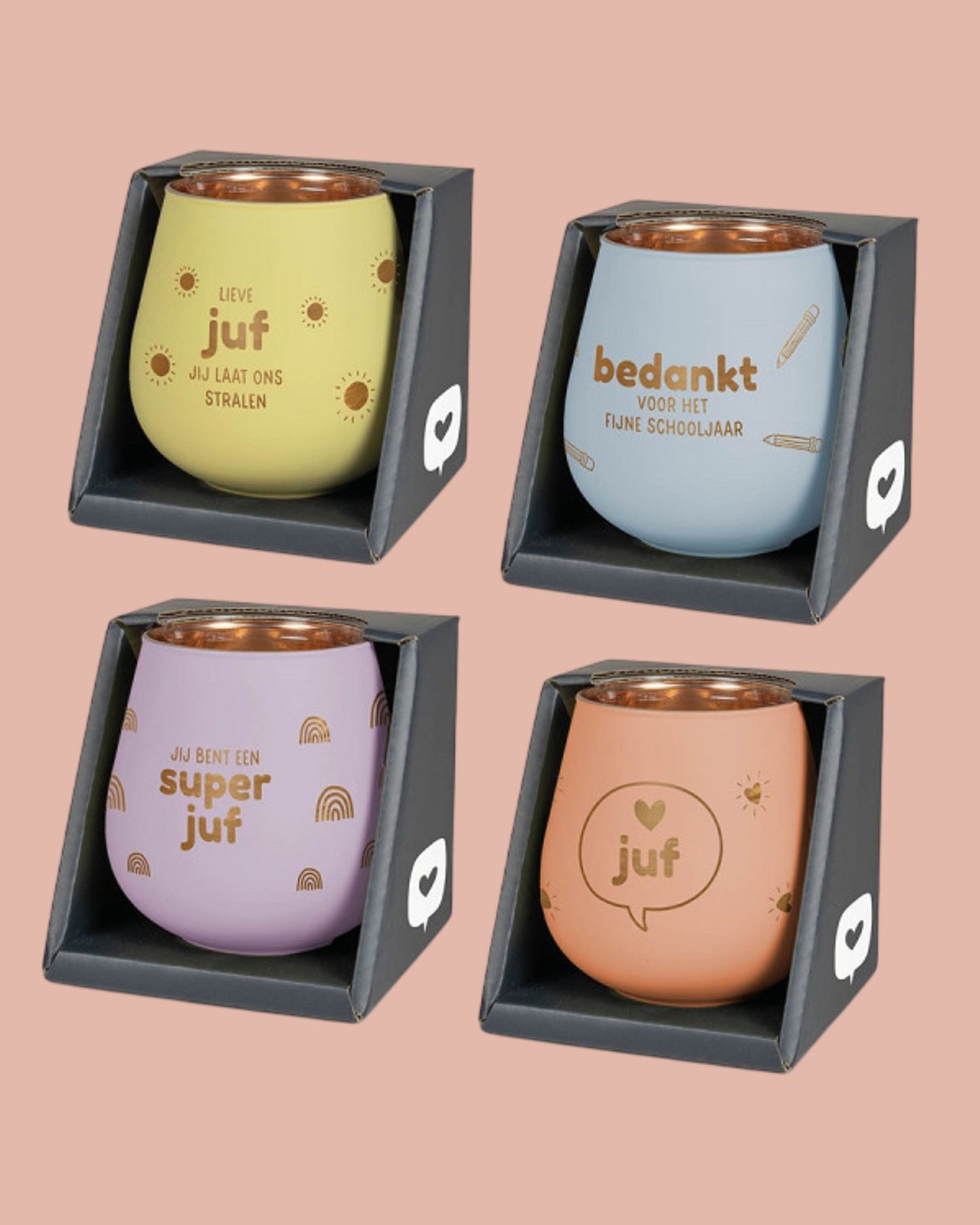 Sfeerlichthouder | Juf