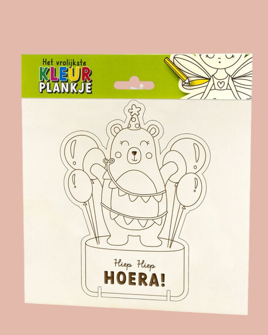 Kleurplankje | Hoera