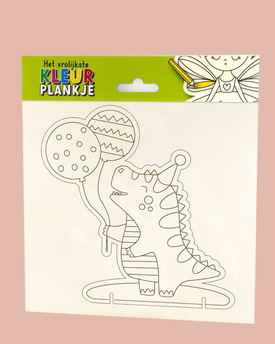 Kleurplankje | Dino