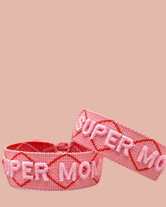 Geweven Armband | SUPER MOM