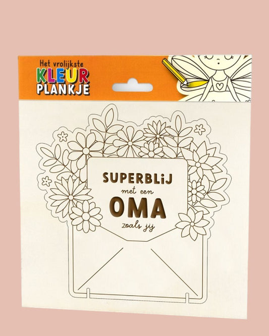 Kleurplankje | Oma