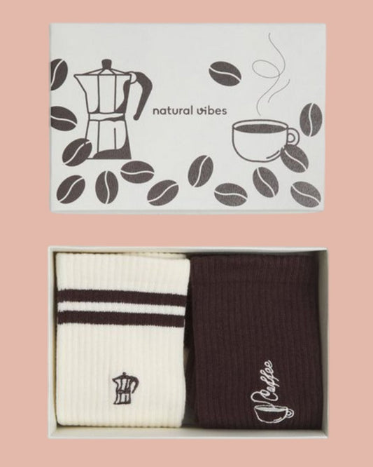 Set Koffie Sokken | Maat 41/46