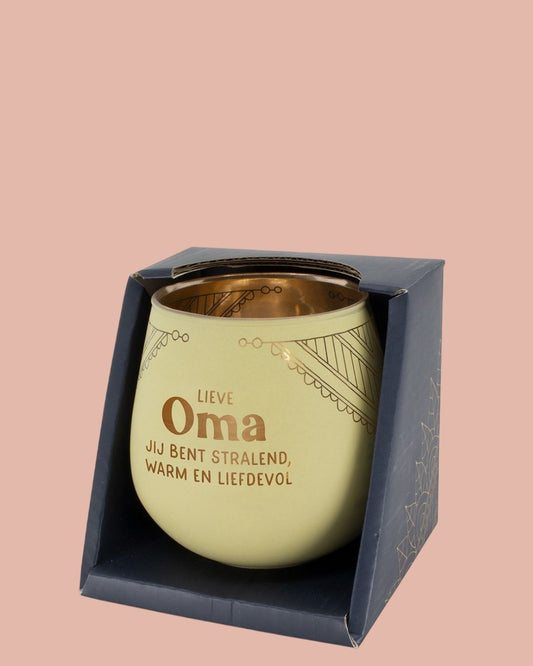 Sfeerlichthouder | Lieve Oma, Jij Bent Stralend, Warm En Liefdevol