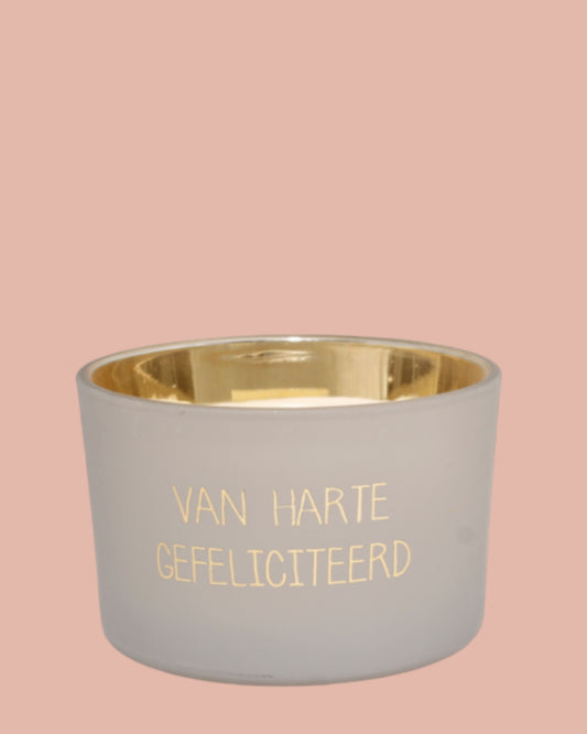 Geurkaars | Van Harte Gefeliciteerd