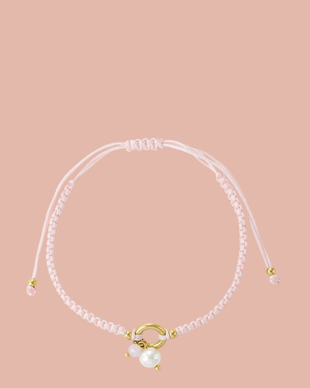 Armband | Roze | Parel