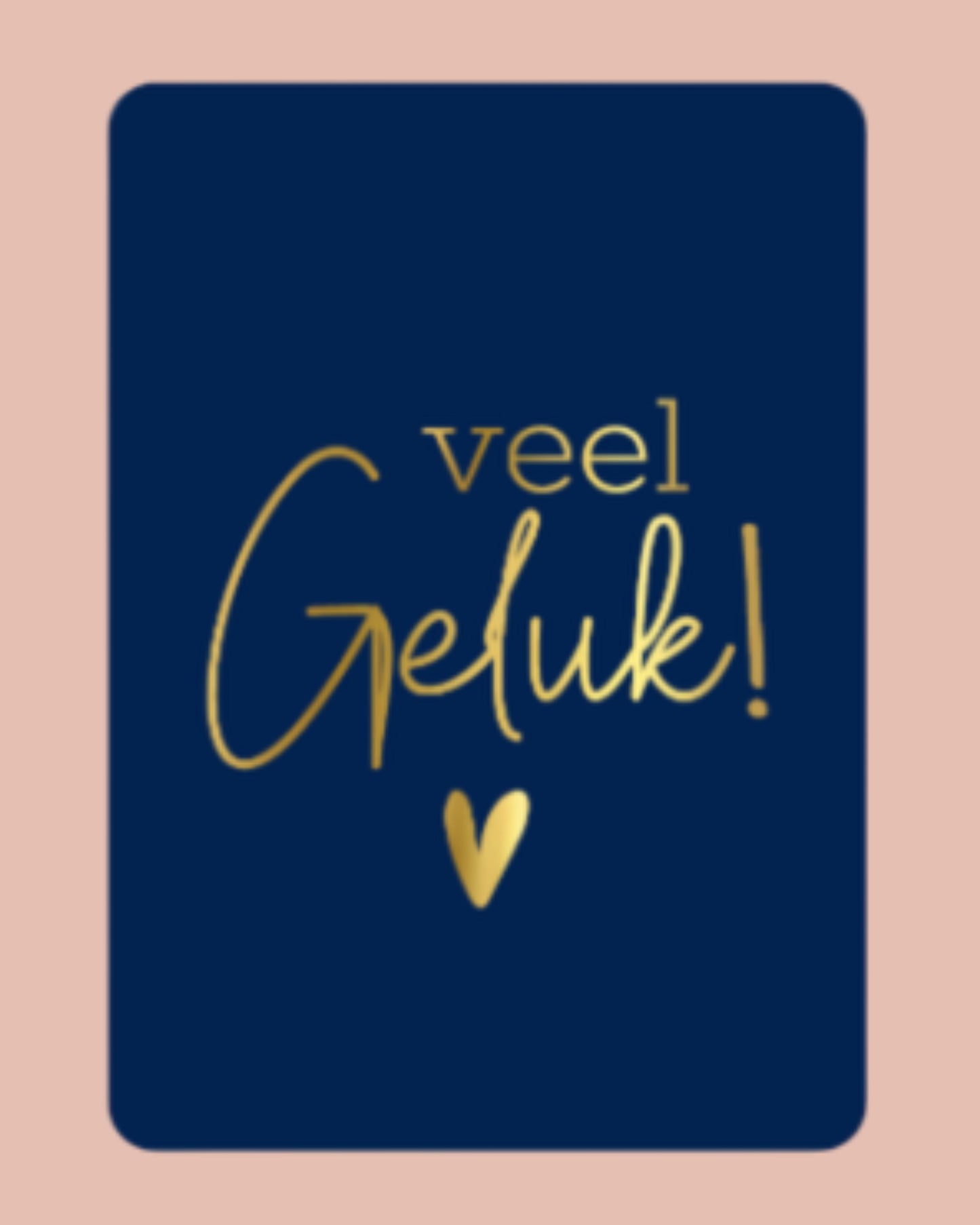 Veel geluk! | A6