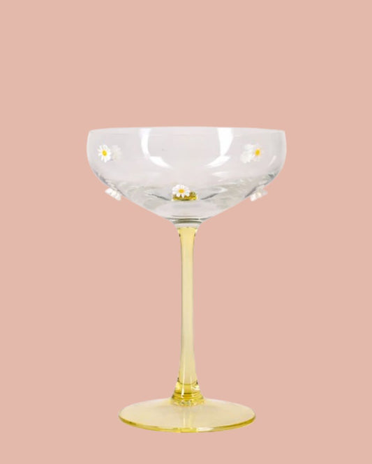 Champagneglas | Madeliefje