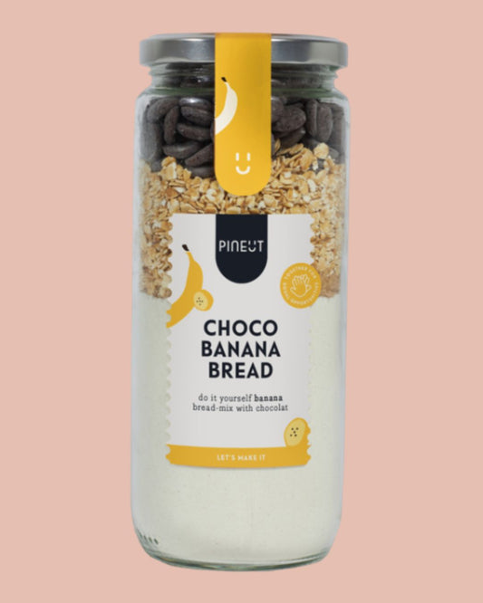 Choco Banana Bread | DIY-Cakemix | Met Stukjes Chocolade