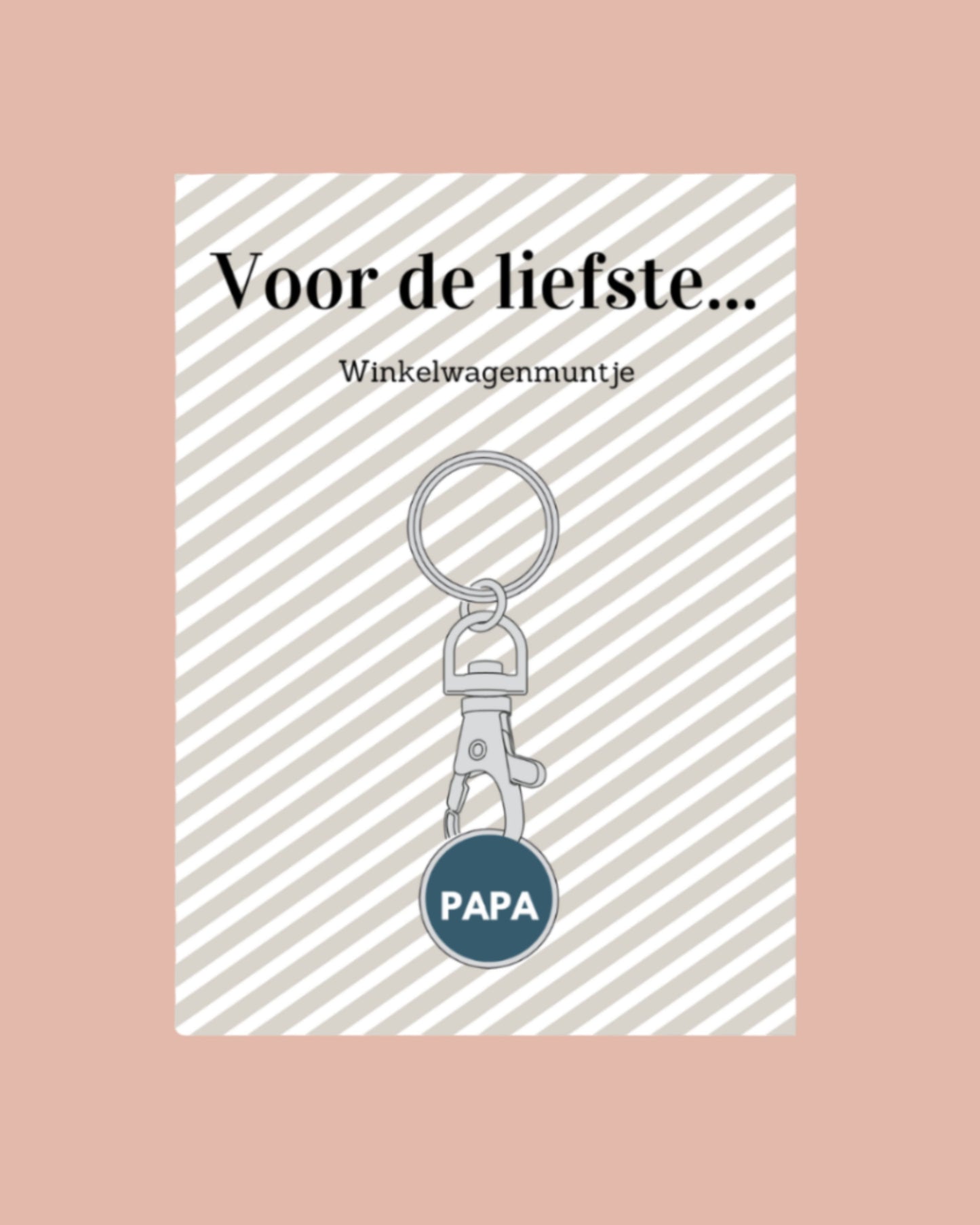 Winkelwagenmunt | Liefste Papa