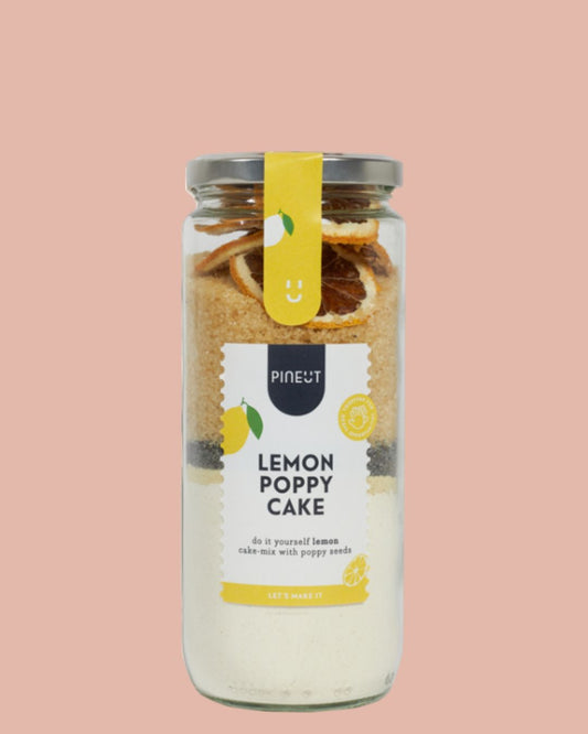 Lemon Poppy Cake | DIY-Cakemix | Met Maanzaad