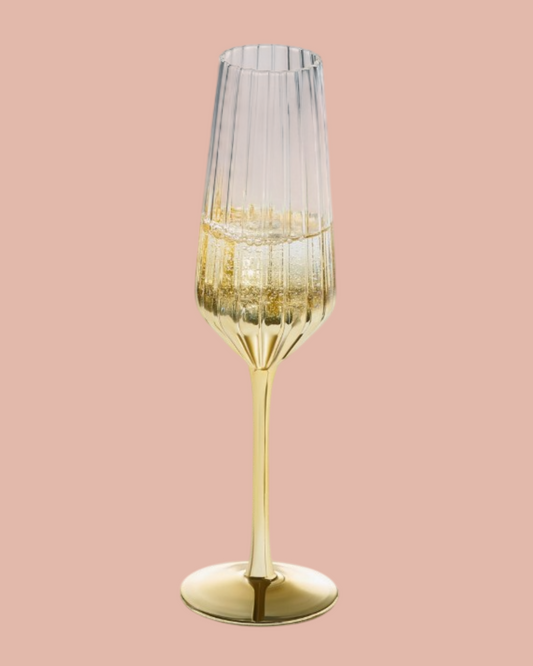 Champagneglas Goud