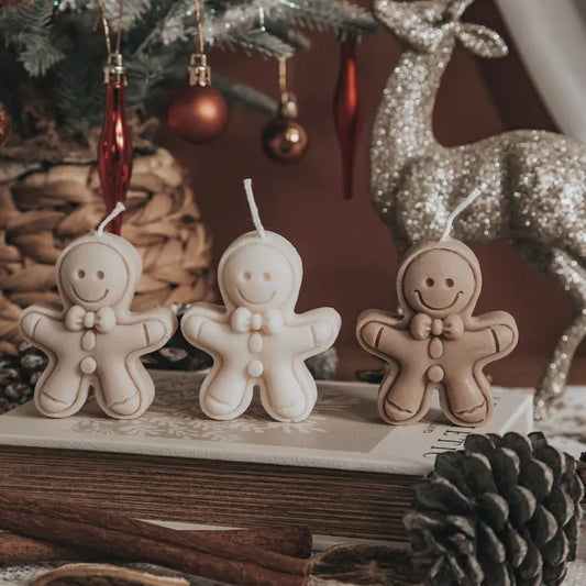 Geurkaars | Schattig Peperkoeken Mannetje
