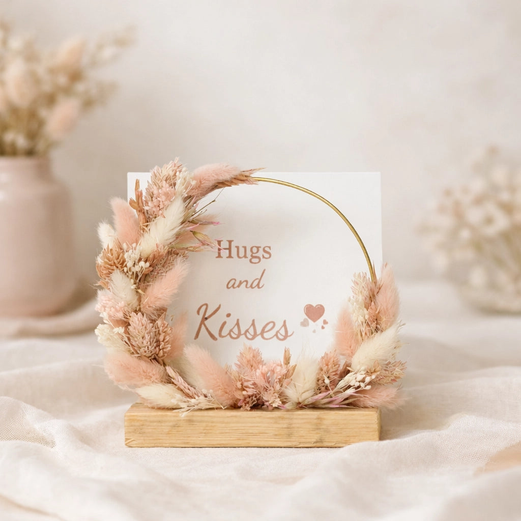 Bloemenboom | Roze | Small | Exclusief Kaartje