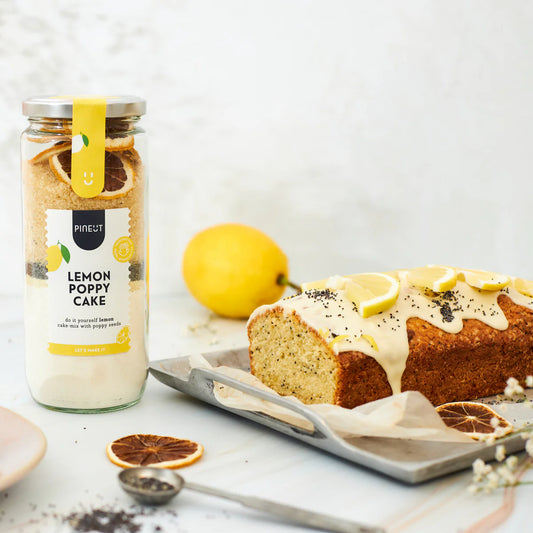 Lemon Poppy Cake | DIY-Cakemix | Met Maanzaad