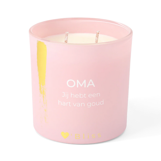 Kaars XL | Oma Je Bent Goud Waard