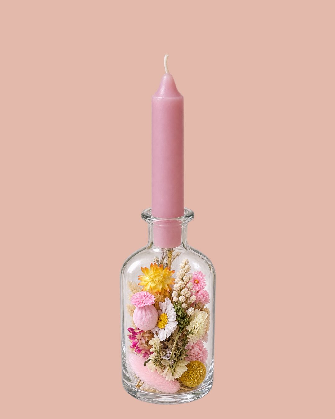 Bloemenvaasje Met Kaars