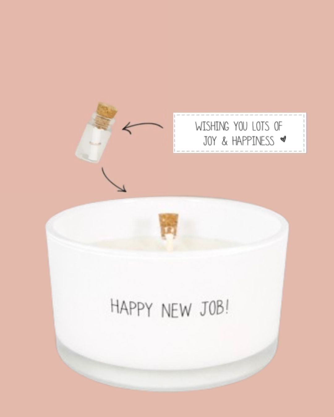 Flessenkaarspost | Happy New Job!