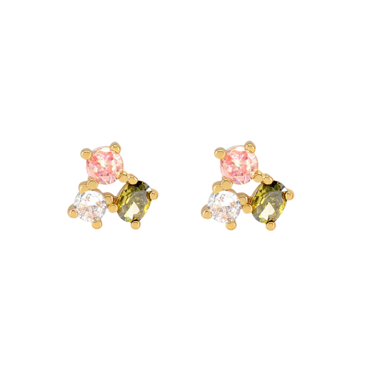 Studs | Talia | Multicolor / Goud