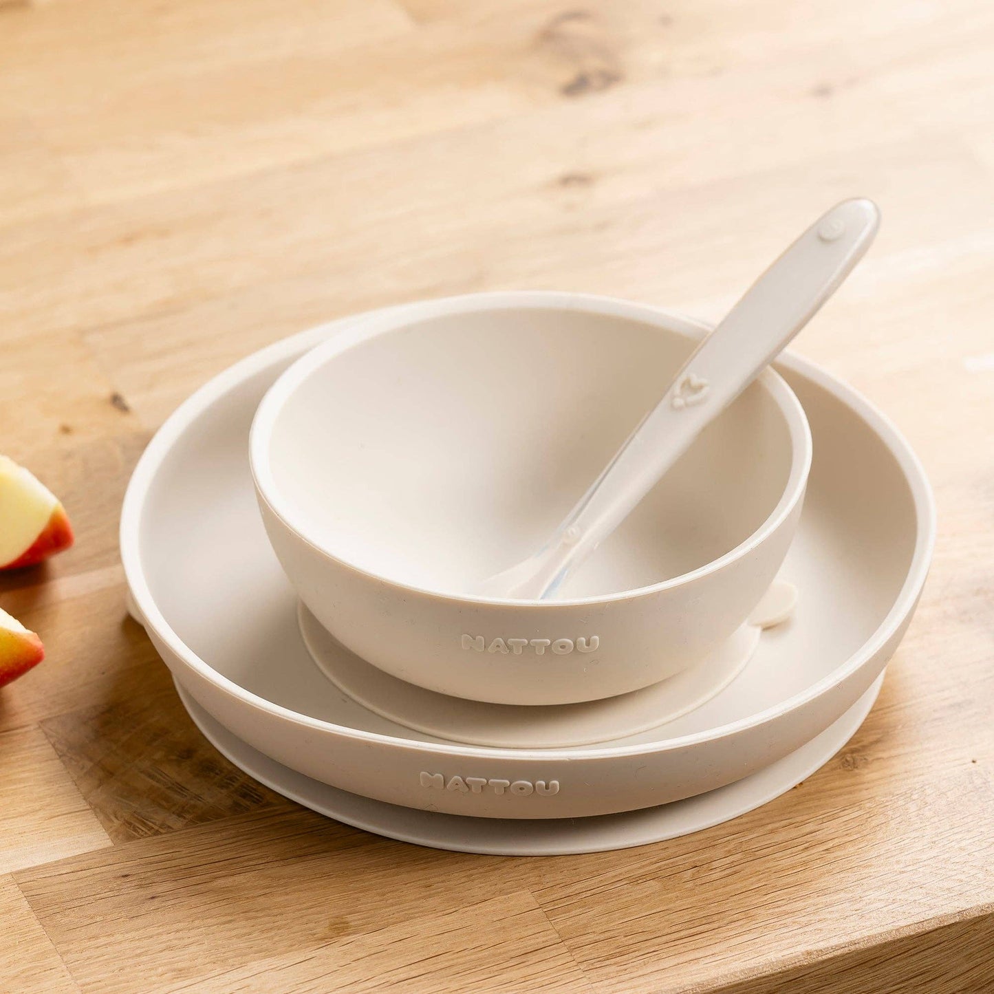 Kinderservies | Beige | 3-delig